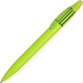 Ручка пластиковая шариковая «Mark» с хайлайтером, зеленое яблоко, арт. 015074403