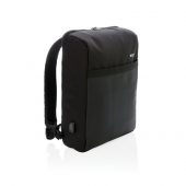 Антикражный рюкзак Swiss Peak 15″  с RFID защитой и разъемом USB, черный, арт. 015507906