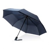Автоматический складной зонт Deluxe 21”, синий, арт. 015507506