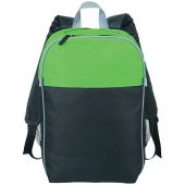 Рюкзак “Popin Top Color” для ноутбука 15,6″, черный/зеленый, арт. 015585403