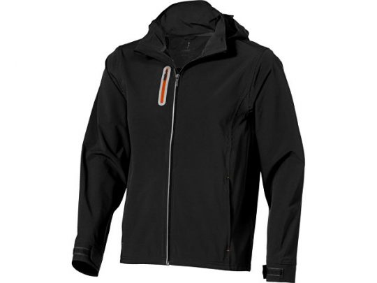 Куртка софтшел “Howson” мужская, черный (XL), арт. 015583703