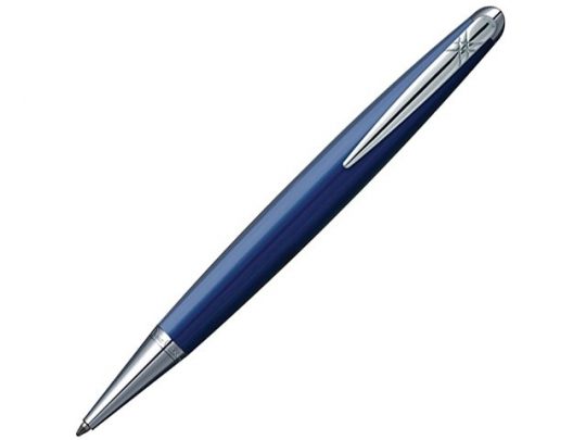 Ручка шариковая Pierre Cardin MAJESTIC с поворотным механизмом, синий/серебро, арт. 015613603