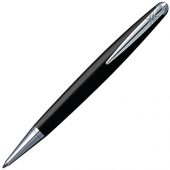 Ручка шариковая Pierre Cardin MAJESTIC с поворотным механизмом, черный/серебро, арт. 015613503