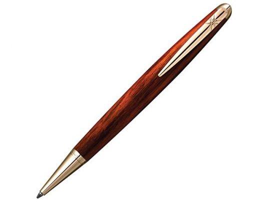 Ручка шариковая Pierre Cardin MAJESTIC с поворотным механизмом, коричневый/черный/золото, арт. 015613703