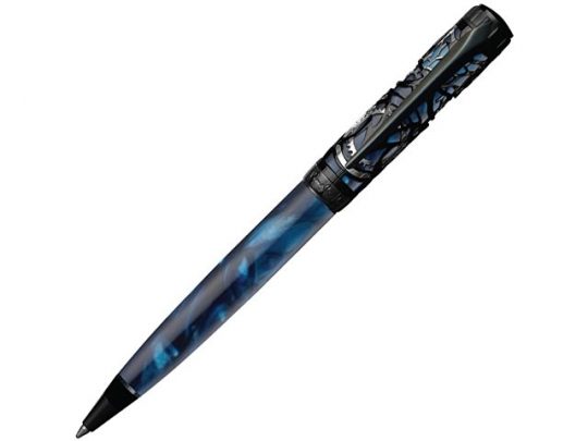 Ручка шариковая Pierre Cardin L`ESPRIT с поворотным механизмом, синий/черный/серебро, арт. 015615103