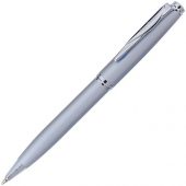 Ручка шариковая Pierre Cardin GAMME Classic с поворотным механизмом, серебряный матовый/серебро, арт. 015615403