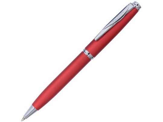 Ручка шариковая Pierre Cardin GAMME Classic с поворотным механизмом, красный матовый/серебро, арт. 015615303