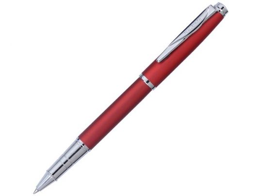 Ручка-роллер Pierre Cardin GAMME Classic со съемным колпачком, красный матовый/серебро, арт. 015615703