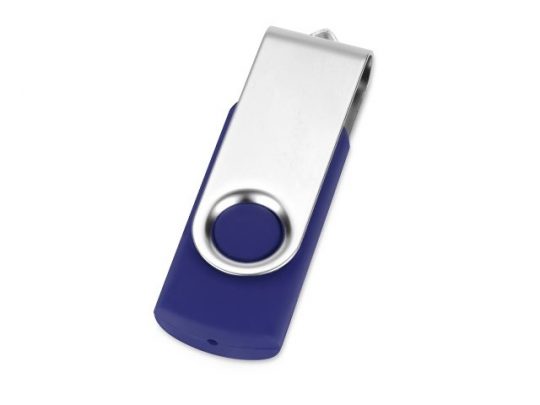 Подарочный набор Q-edge с флешкой, ручкой-подставкой и блокнотом А5, синий, арт. 015630103