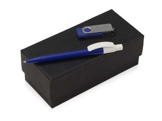 Подарочный набор Uma Memory с ручкой и флешкой, синий, арт. 015632903