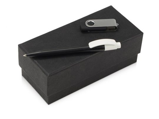 Подарочный набор Uma Memory с ручкой и флешкой, черный, арт. 015632503