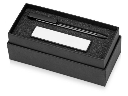 Подарочный набор Kepler с ручкой-подставкой и зарядным устройством, черный, арт. 015631303