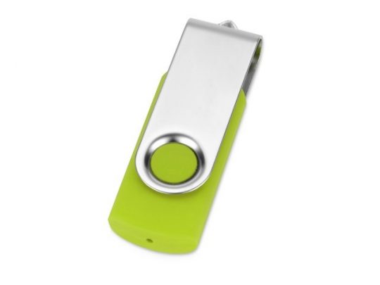 Подарочный набор Vision Pro Plus soft-touch с флешкой, ручкой и блокнотом А5, зеленый, арт. 015574403