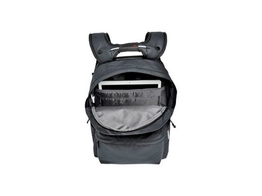 Рюкзак WENGER 18 л с отделением для ноутбука 14” и с водоотталкивающим покрытием, черный, арт. 015608103