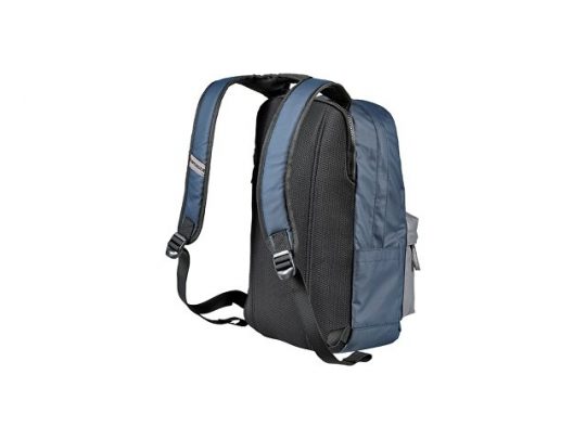 Рюкзак WENGER 18 л с отделением для ноутбука 14” и с водоотталкивающим покрытием, синий/серый, арт. 015608403
