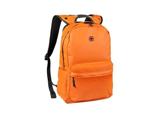 Рюкзак WENGER 18 л с отделением для ноутбука 14” и с водоотталкивающим покрытием, оранжевый, арт. 015608503