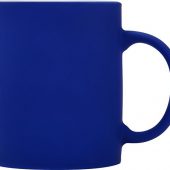 Кружка с покрытием soft-touch «Barrel of a Gum», синий, арт. 015620303