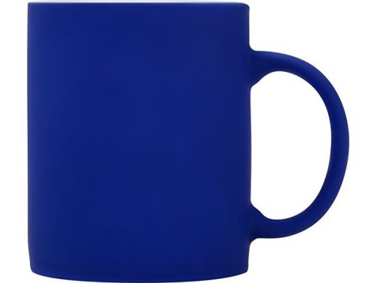 Кружка с покрытием soft-touch «Barrel of a Gum», синий, арт. 015620303