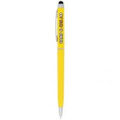 Ручка пластиковая шариковая «Valeria», желтый, арт. 015673403