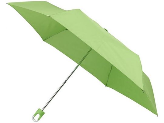 Складной зонт Emily 21 дюйм с карабином, лайм, арт. 015674803
