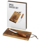 Подарочный набор для сыра Nantes из 2 предметов, дерево, арт. 015675203