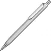 Ручка металлическая шариковая трехгранная «Riddle», серебристый, арт. 015663103