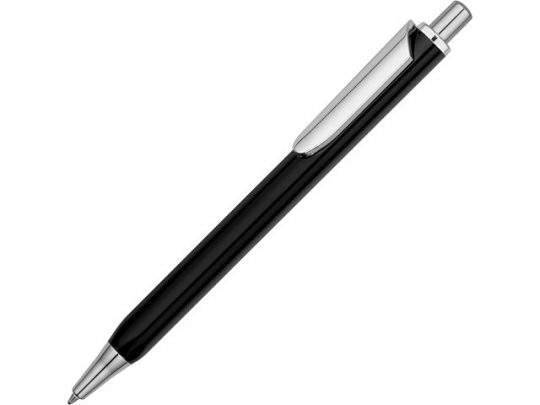Ручка металлическая шариковая трехгранная «Riddle», черный/серебристый, арт. 015663403