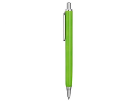 Ручка металлическая шариковая трехгранная «Riddle», зеленое яблоко/серебристый, арт. 015663303