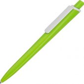 Ручка пластиковая трехгранная шариковая «Lateen», зеленое яблоко/белый, арт. 015664703