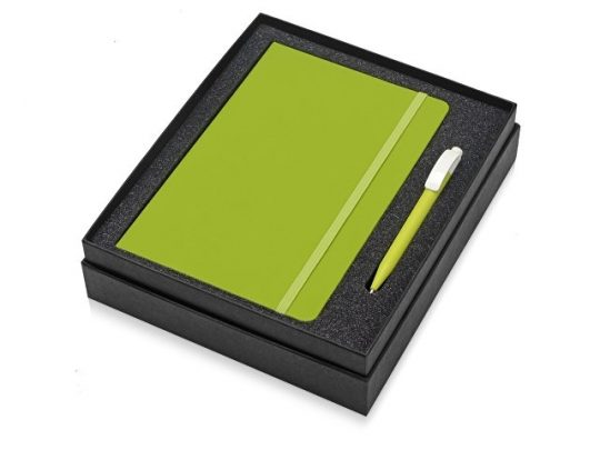 Подарочный набор Uma Vision с ручкой и блокнотом А5, зеленый, арт. 015665103