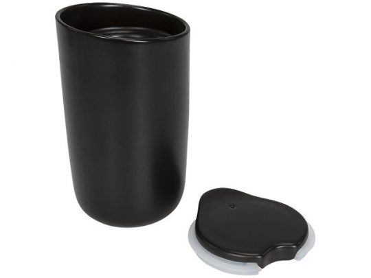 Керамический стакан Mysa с двойными стенками объемом 400 мл, черный, арт. 015702103