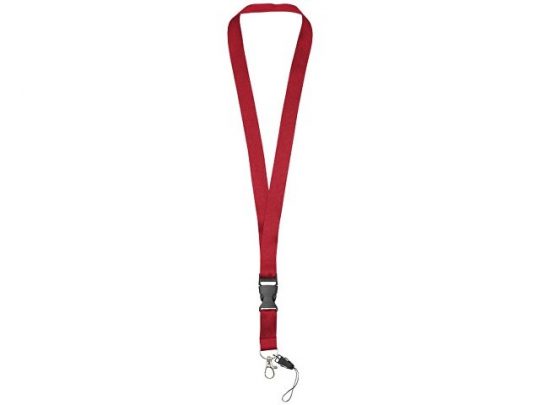 Шнурок Sagan с отстегивающейся пряжкой, держатель для телефона, красный, арт. 015749803