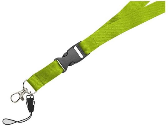 Шнурок Sagan с отстегивающейся пряжкой, держатель для телефона, лайм, арт. 015749903