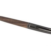 Шариковая ручка с деревянным корпусом Loure, черный/коричневый, арт. 015718903