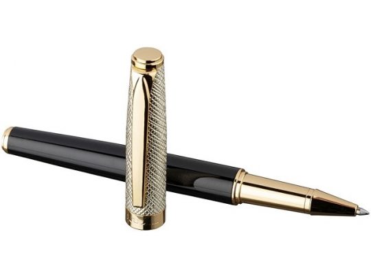 Шариковая ручка Doré, черный/золотистый, арт. 015719003