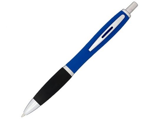 Прорезиненная шариковая ручка Nash, ярко-синий, арт. 015719103