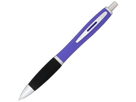 Прорезиненная шариковая ручка Nash, пурпурный, арт. 015719403