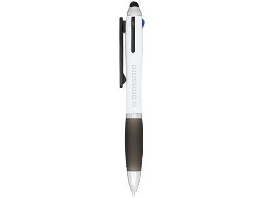 Шариковая ручка Nash 4 в 1, белый/черный, арт. 015721103
