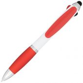 Шариковая ручка Nash 4 в 1, белый/красный, арт. 015721303