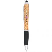 Крапчатая шариковая ручка Nash со стилусом, оранжевый, арт. 015722603