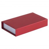 Коробка «Блеск» для ручки и флешки, красная