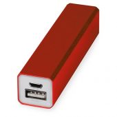 Подарочный набор Charge с адаптером и зарядным устройством, красный, арт. 016348103