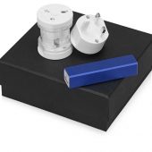 Подарочный набор Charge с адаптером и зарядным устройством, синий, арт. 016348303