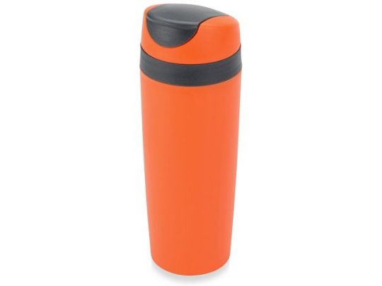 Подарочный набор Cozy с пледом и термокружкой, оранжевый, арт. 016345603