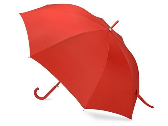 Зонт-трость Silver Color полуавтомат, красный/серебристый, арт. 016324103