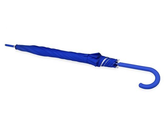 Зонт-трость Silver Color полуавтомат, синий/серебристый, арт. 016324203