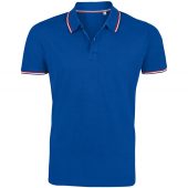 Рубашка поло мужская PRESTIGE MEN ярко-синяя, размер L
