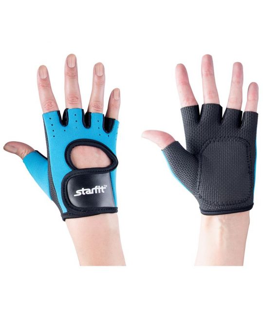 Перчатки для фитнеса Blister Off, синие/черные размер L