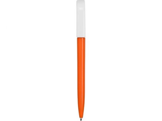 Ручка пластиковая шариковая Миллениум Color BRL, оранжевый/белый, арт. 016358303