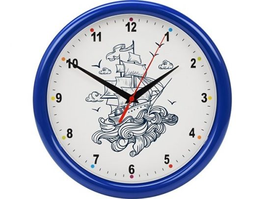 Часы настенные разборные Idea, синий, арт. 016469003